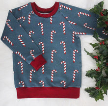 Load image into Gallery viewer, Candy Cane Sweatshirt