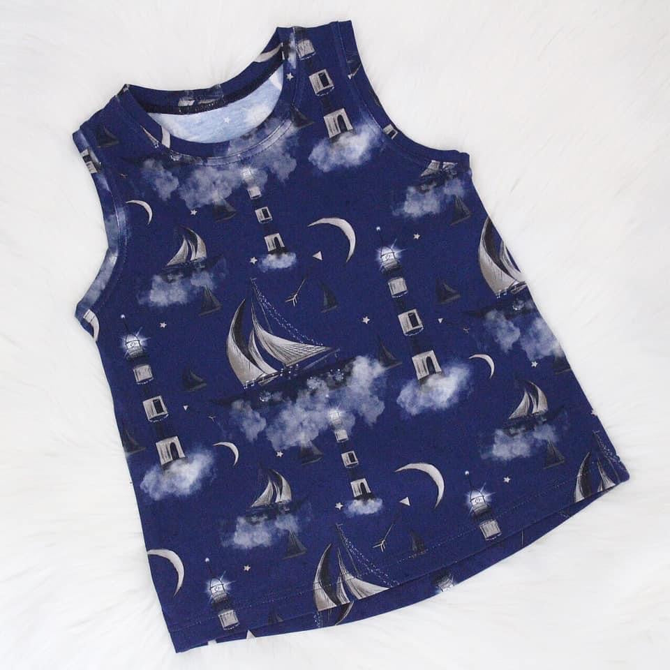 Midnight Sailboat Vest