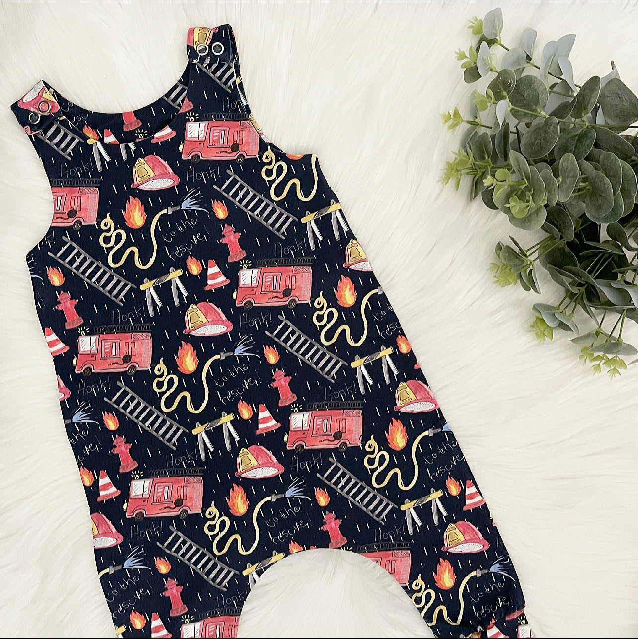 Fire Rescue Romper