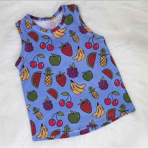 Blueberry Fruits Vest 3-4 Years