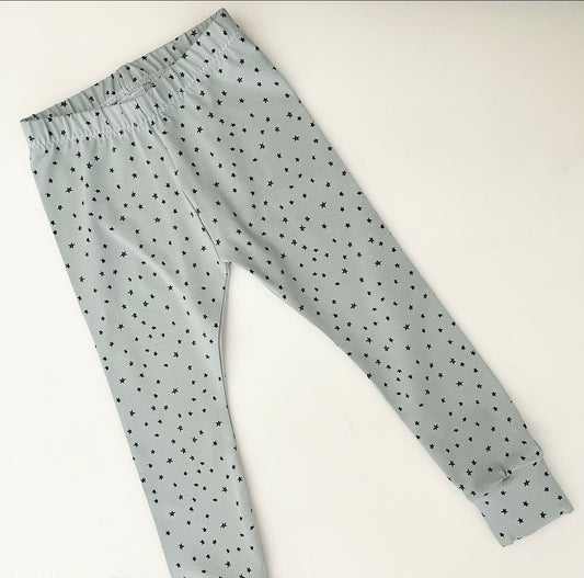 Mint Stars Leggings 2-3 Years