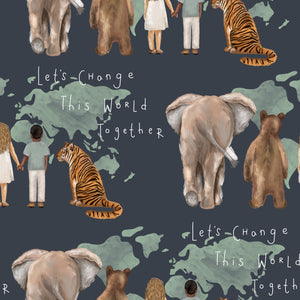 Change This World Together Leggings