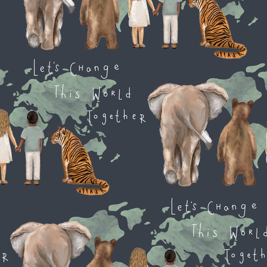 Change This World Together Romper