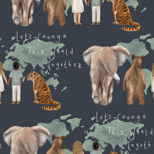 Change This World Together Jumper Dress
