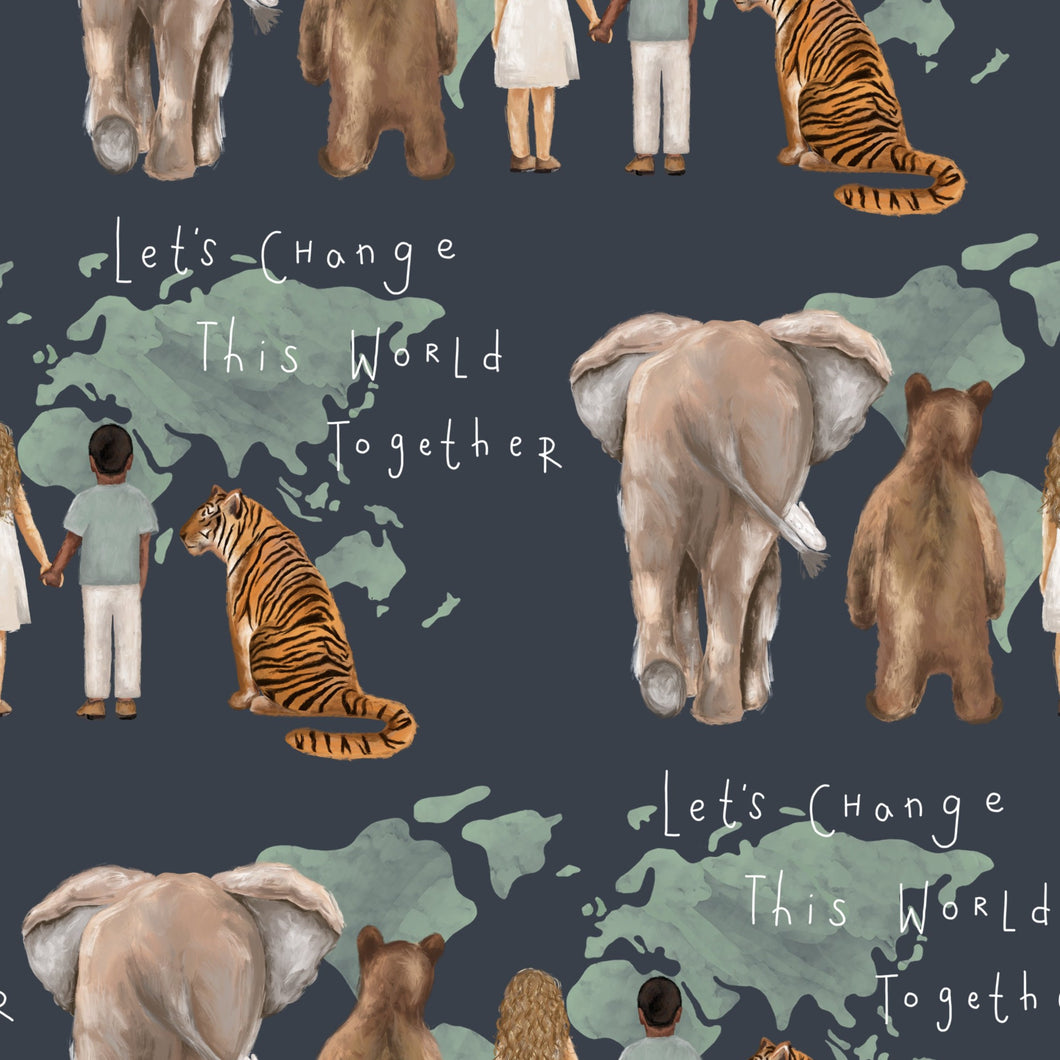 Change This World Together Jumper Dress