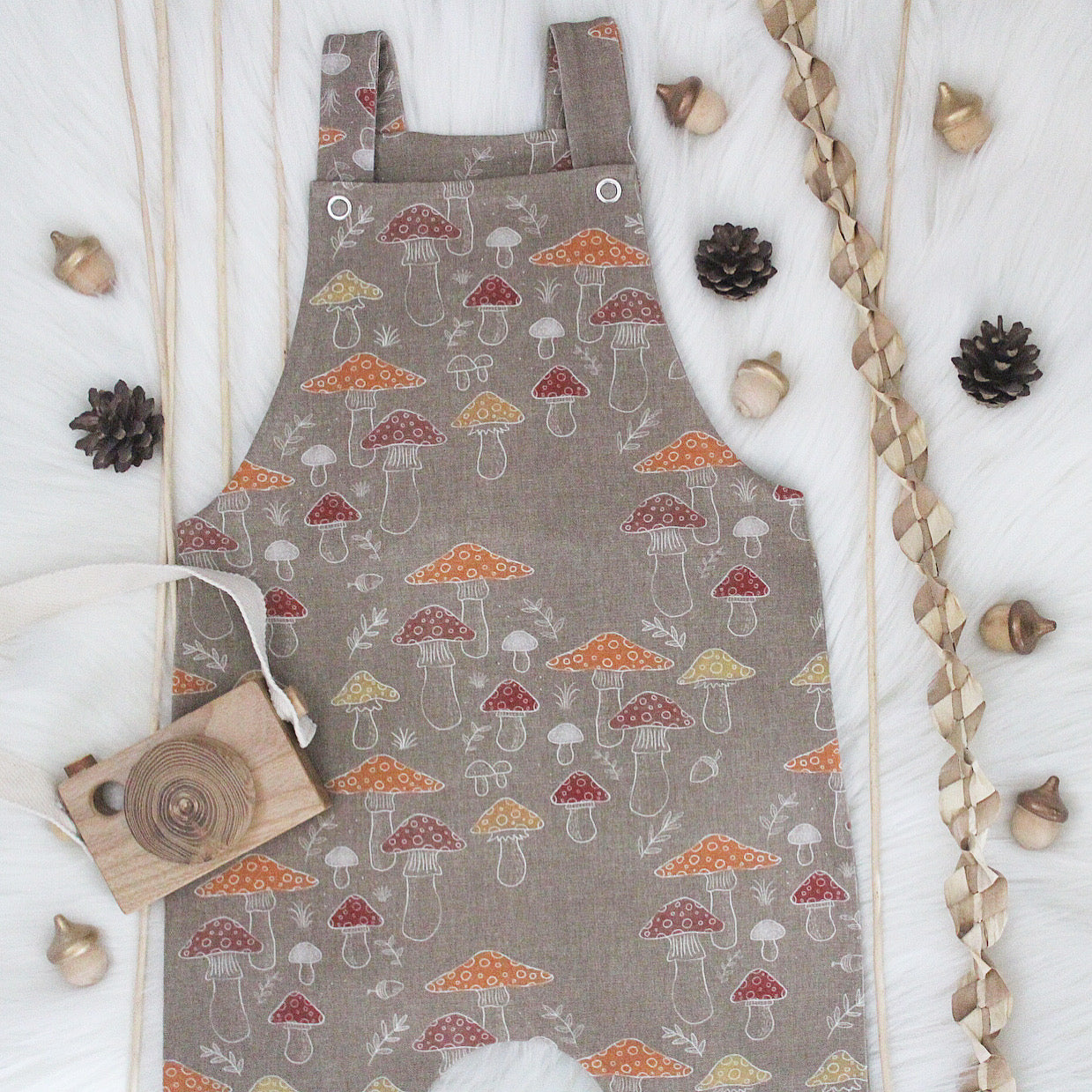 Mushroom Troop Romper